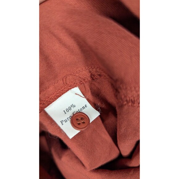 A Shirt Thing Women Dress Small Petite Shirtdress Oversize Loose Button Up Italy - Picture 9 of 13